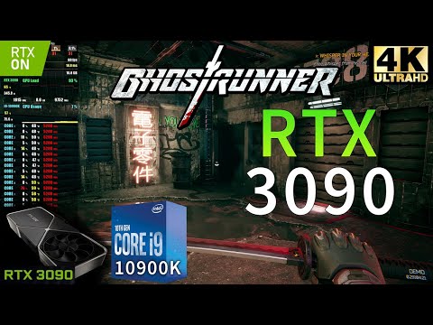 GHOSTRUNNER 4K | RTX 3090 | i9 10900K 5.2GHz | RTX ON | Ultra Settings