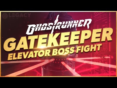 Ghostrunner – Elevator Level "The Gatekeeper" | Gameplay Walkthrough And Guide