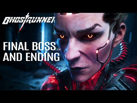 GHOSTRUNNER Final Boss and Ending 1080p 60FPS HD