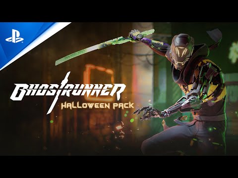 Ghostrunner – Halloween Pack Trailer | PS5, PS4