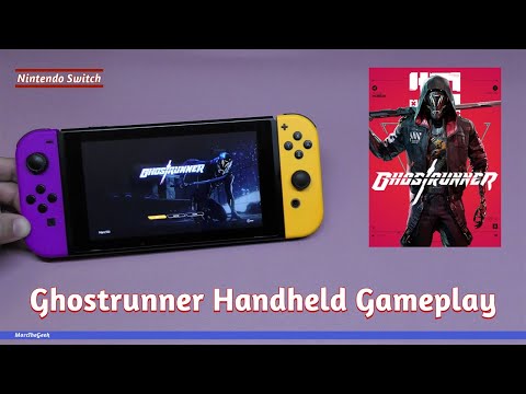 Ghostrunner Handheld Gameplay (Read Note)