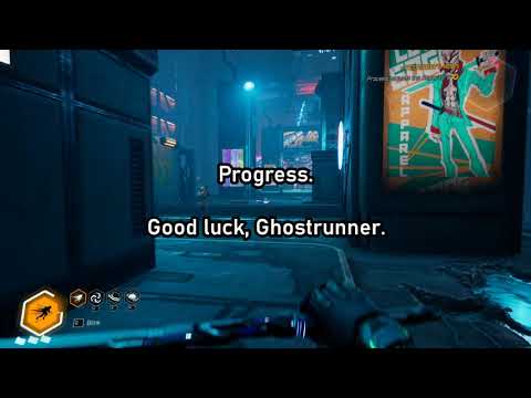 Ghostrunner – Level 10: Echoes – Bugged Button Bypass