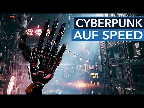 Ghostrunner liefert, was Cyberpunk 2077 gerade gestrichen hat: Wall-Running! Und es ist richtig gut!
