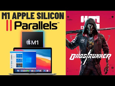 Ghostrunner – M1 Apple Silicon Parallels 16.5 – MacBook Air 2020 Gameplay