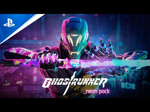 Ghostrunner – Neon DLC Launch & Wave Mode Update Trailer | PS4