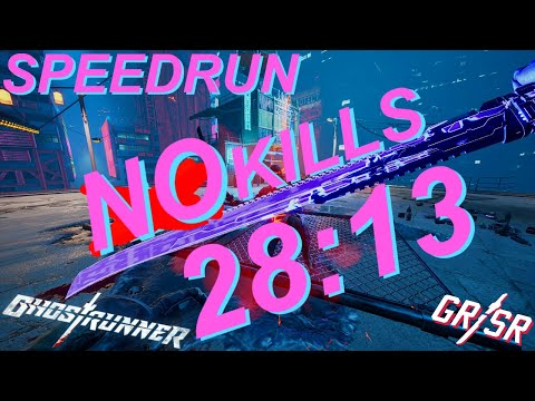 Ghostrunner NO KILLS Speedrun (Movement Mod by Dmgvol and LongerWarrior)