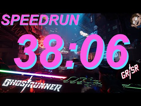 Ghostrunner PB In Under 39 Minutes (38:06 Ghostrunner Speedrun Any% Inbounds)