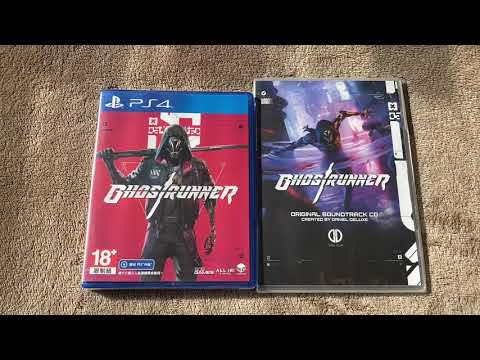 Ghostrunner PS4 (Asia Physical Version) + Soundtrack Unboxing