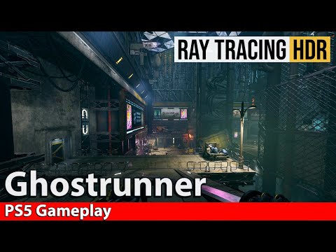 Ghostrunner – PS5 Gameplay [RT HDR]
