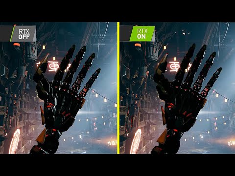 Ghostrunner Ray Tracing On vs Off RTX 2080 Ti Graphics Comparison