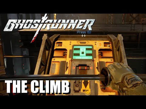 Ghostrunner – The Climb – First Difficult Level – Gameplay Walkthrough