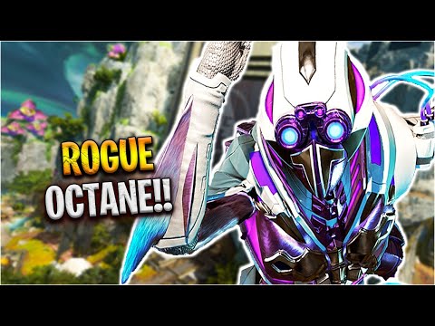 going ROGUE with OCTANE in Apex Legends!!
