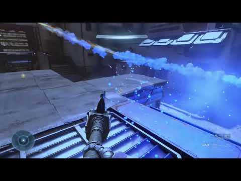 Gravity Hammer deflecting Rockets – Halo Infinite