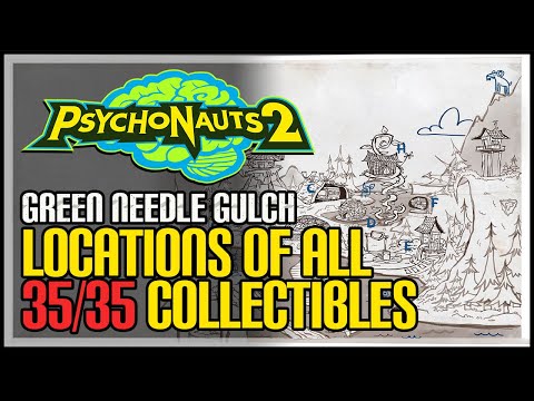 Green Needle Gulch All Collectible Locations Psychonauts 2
