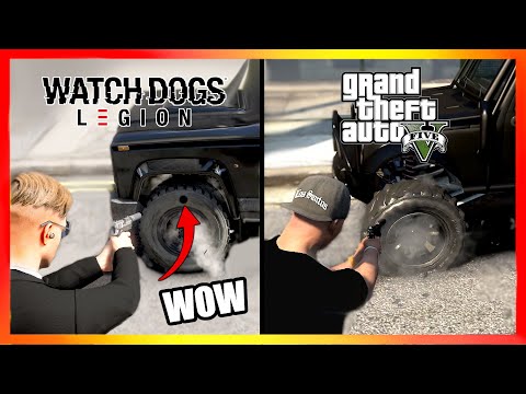 GTA 5 vs. Watch Dogs Legion | Ultimate Face-Off