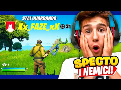 GUARDO chi UCCIDE il MIO TEAM in PARTITA!! Fortnite ITA