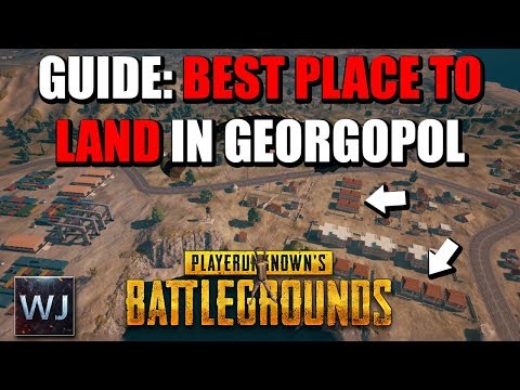 GUIDE: BEST PLACE to LAND & LOOT in Georgopol – PLAYERUNKNOWN's BATTLEGROUNDS (PUBG)