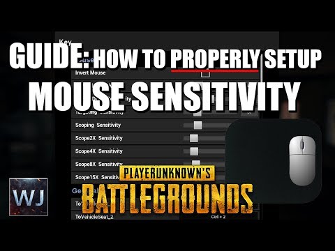 GUIDE: How to PROPERLY setup your mouse sensitivity (Ep1) – PLAYERUNKNOWN'S BATTLEGROUNDS