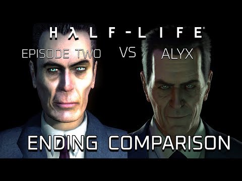 Half-Life 2: Episode Two vs Half-Life: Alyx  (Ending Comparison)