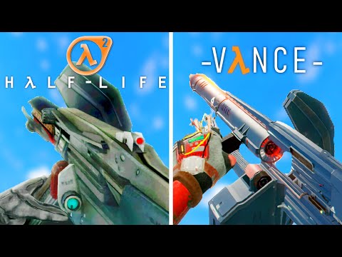 Half-Life 2 vs. Half-Life: Vance – Weapons Comparison