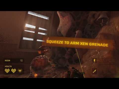 Half Life Alyx – Chapter 5 Northern Star: How to Get A Xen Grenade Via Plant (Rub The Belly) (2020)
