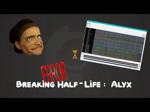 Half-Life: Alyx Console foolery
