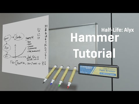 Half-Life: Alyx Hammer Tutorial — Dry eraser boards