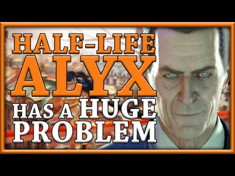 Half Life: Alyx has a HUGE PROBLEM | Oculus Rift S | VR