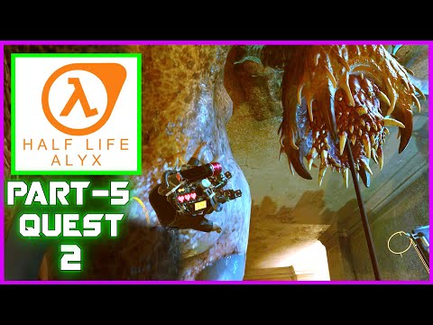Half-Life: Alyx Part 5 Oculus Quest 2 With Virtual Desktop