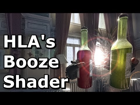 Half-Life Alyx Update – The Booze Shader