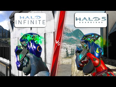 Halo Infinite vs Halo 5 – Direct Comparison! Attention to Detail & Graphics! PC ULTRA 4K