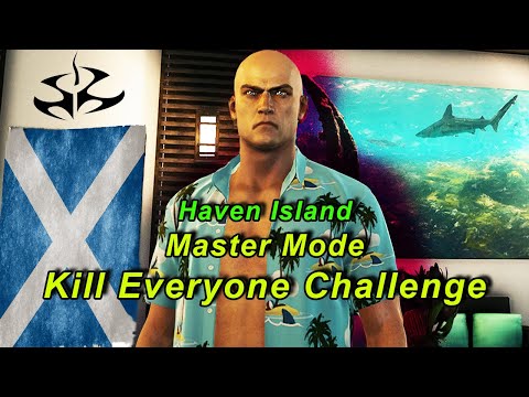 Haven Island Master Mode Kill Everyone Challenge – Hitman 3