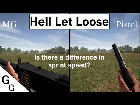 Hell Let Loose – Is there a difference in sprint speed?