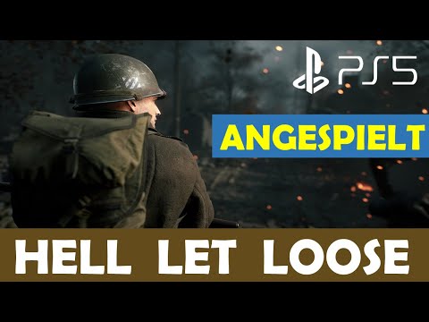 HELL LET LOOSE – PS5 VOLLVERSION ist da ! Wir haben den ONLINE MULTIPLAYER SHOOTER angespielt ☠️