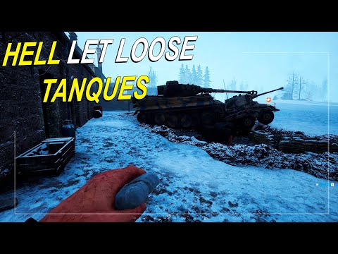 Hell Let Loose Simulando una Tripulación de Tanque Realista de la II Guerra Mundial