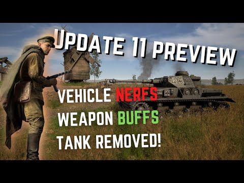 Hell Let Loose Update 11 preview: Vehicle nerfs, weapon buff and more