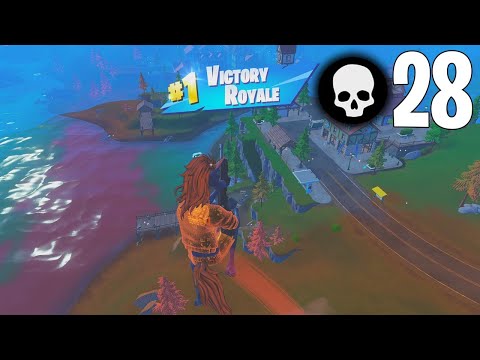 High Elimination Solo Vs Squads Win Gameplay Full Game Season 8 (Fortnite PC Controller)