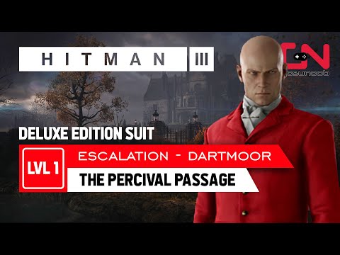 Hitman 3 Dartmoor Escalation The Percival Passage  – Deluxe Edition Red Suit