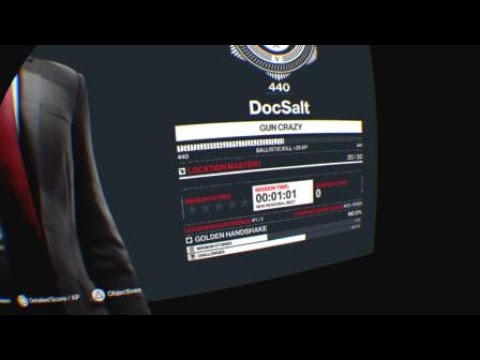 HITMAN 3 Golden Handshake 1m 1 second Any% PSVR speedrun