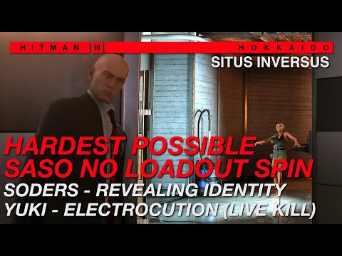 HITMAN 3 | Hokkaido – Hardest Possible SASO No Loadout Spin