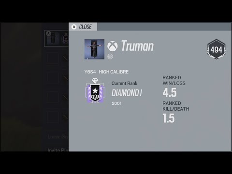 How I Got CHAMPION ELO in High Caliber – Rainbow Six Siege Xbox