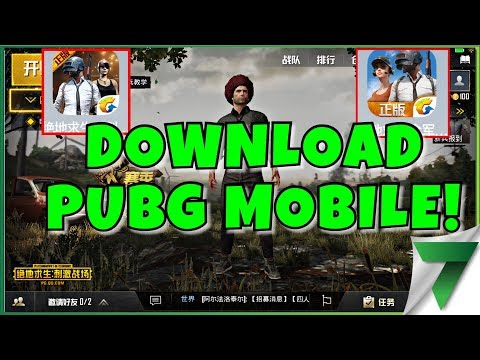 HOW TO DOWNLOAD & PLAY PUBG MOBILE CHINESE VERSION! | PlayerUnknown's Battlegrounds Mobile