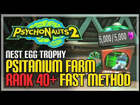 How to Farm Psitanium in Psychonauts 2 (Rank 40+ Fast Method)