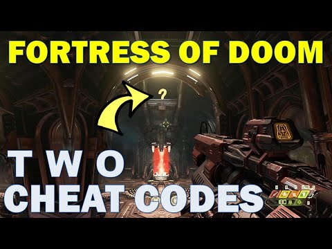 How to get Both Cheat Codes in Fortress of DOOM | DOOM Eternal (Secret Collectible Items Location)