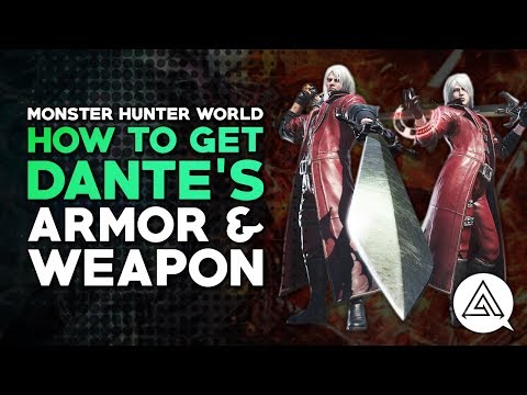 How to Get Dante's Armor & Weapon | Monster Hunter World