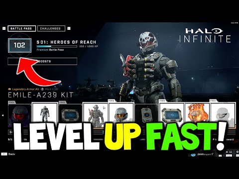 HOW TO LEVEL UP FAST & EASY in Halo Infinite Multiplayer (TIER 100)