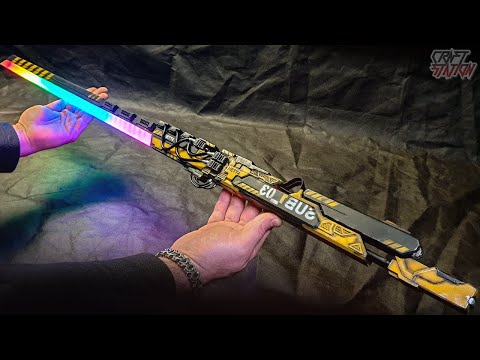 How to make Katana from Ghostrunner DIY