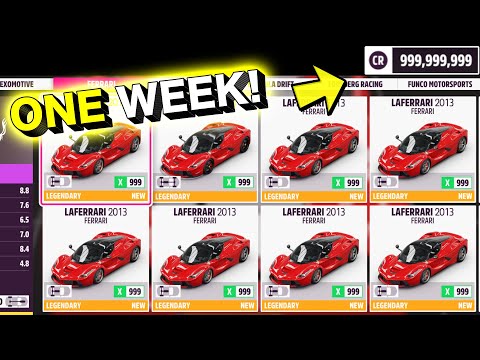 How to Make MAX MONEY in Forza Horizon 5 in One Week!