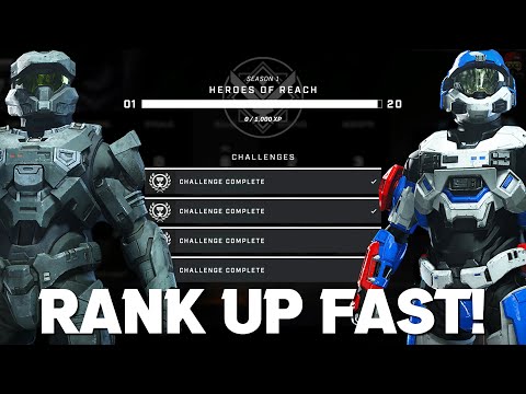 How To Rank Up EASY and FAST in Halo Infinite Multiplayer