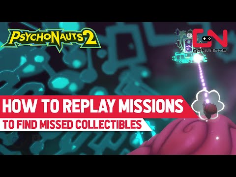 How to Replay Missions in Psychonauts 2 | Find Missed Collectibles from Collective Unconscious